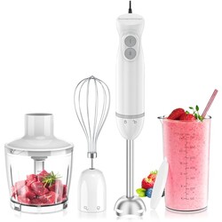Bonsenkitchen Hand Blender,4-In-1 Emulsi