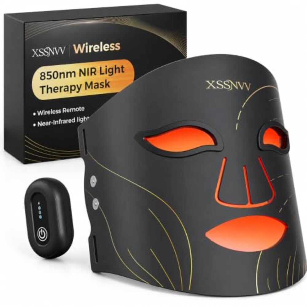XSSNVV Red Light Therapy Mask for Face,