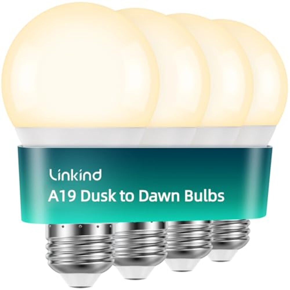 Linkind Dusk to Dawn Light Bulbs Outdoor