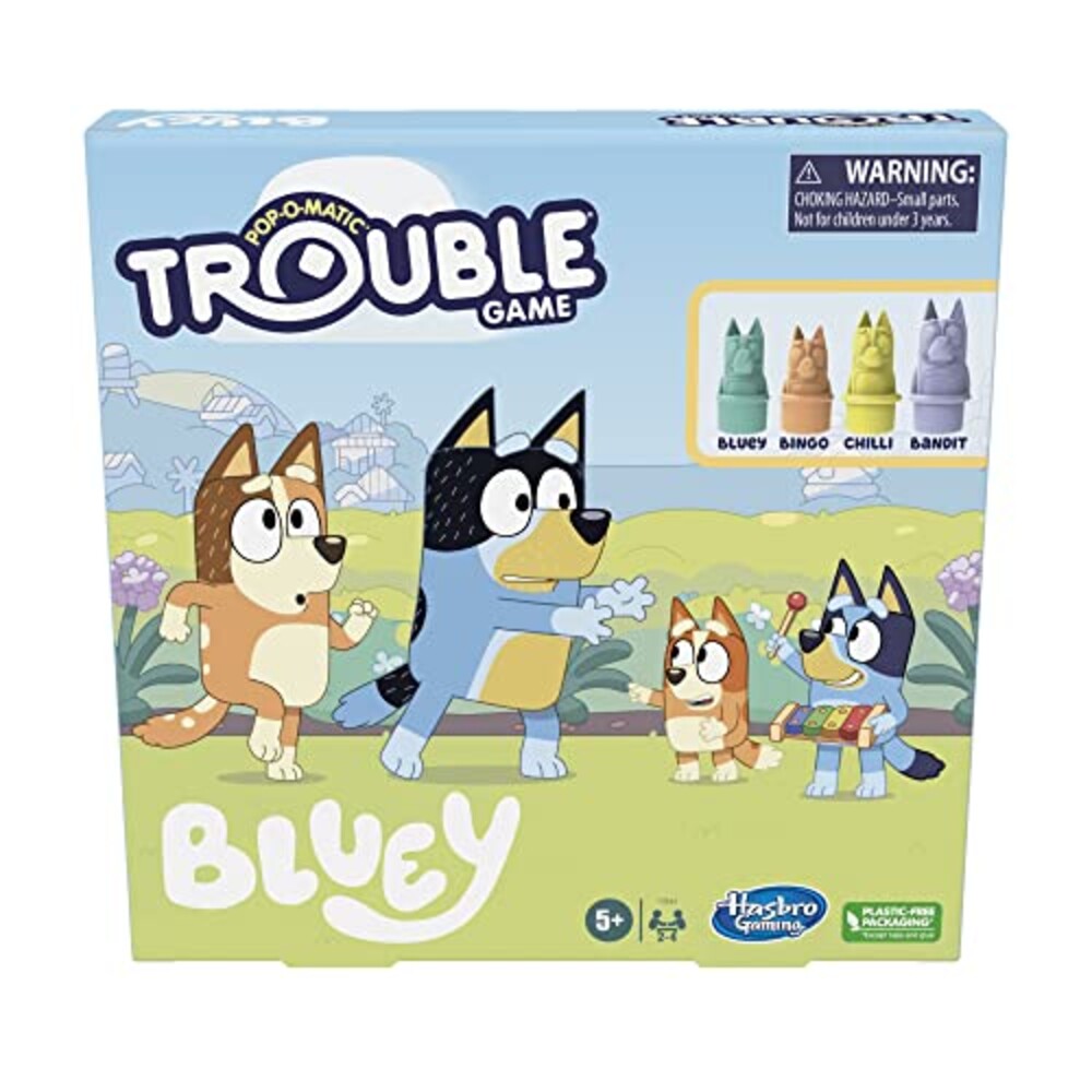 Hasbro Gaming Trouble: Bluey Edition Boa
