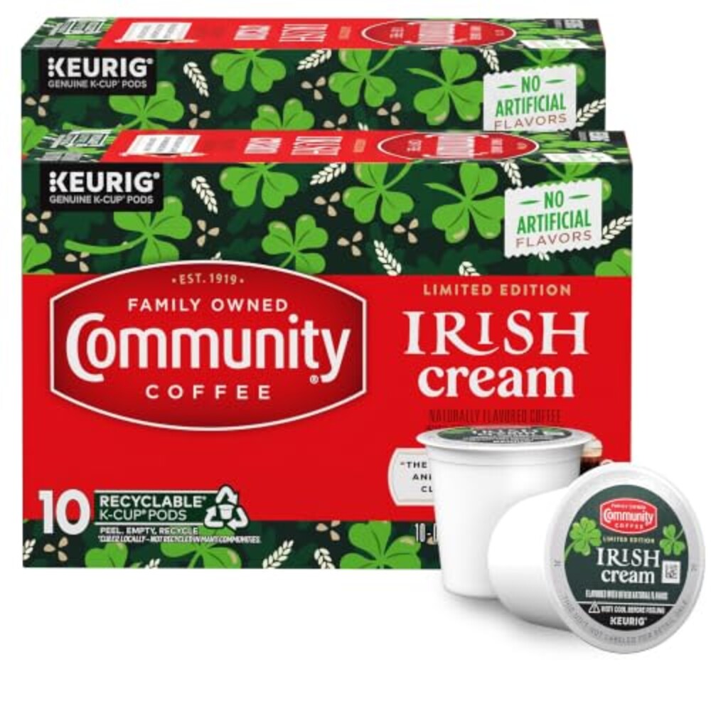 Community Coffee Irish Cream Flavored Co