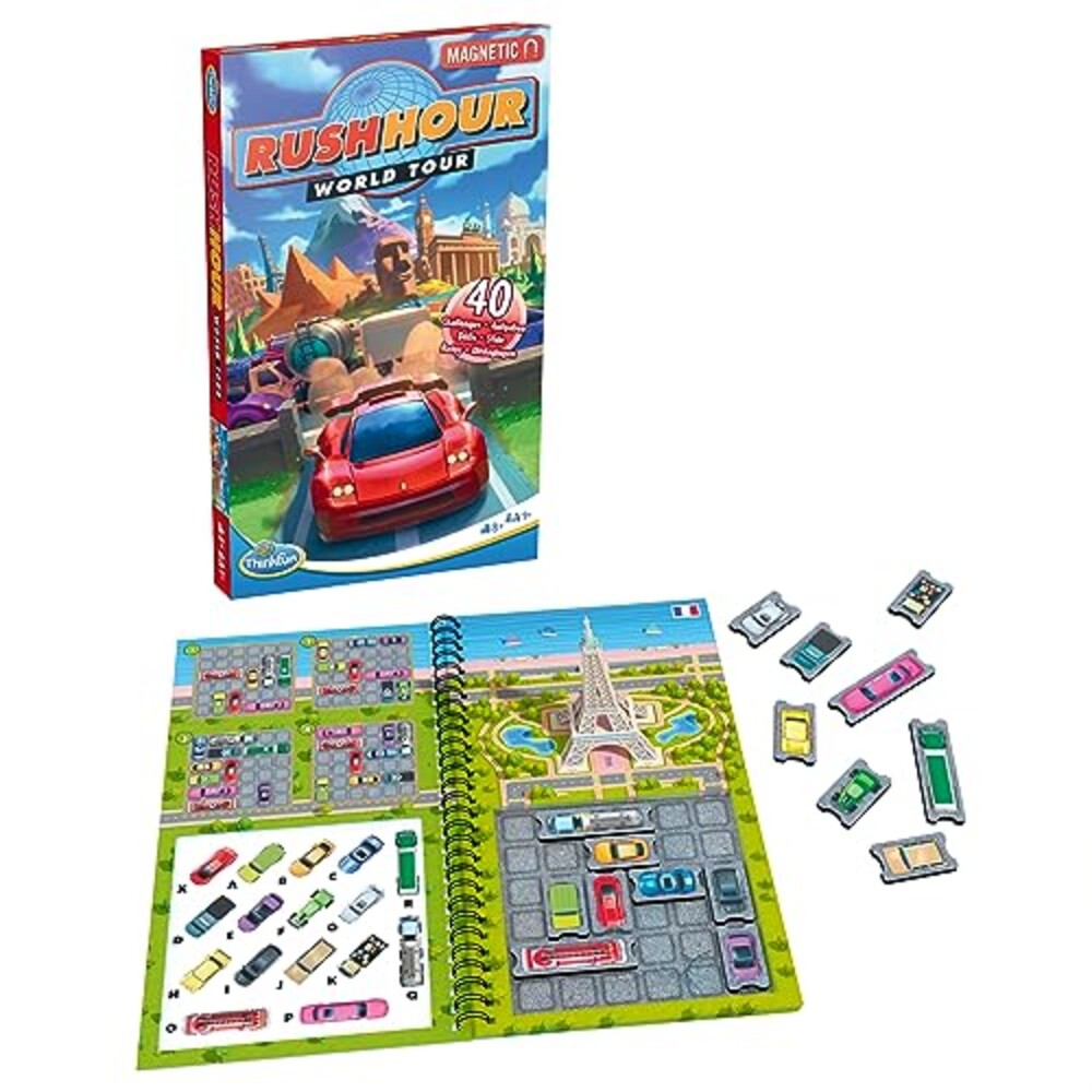 ThinkFun Rush Hour World Tour Magnetic T