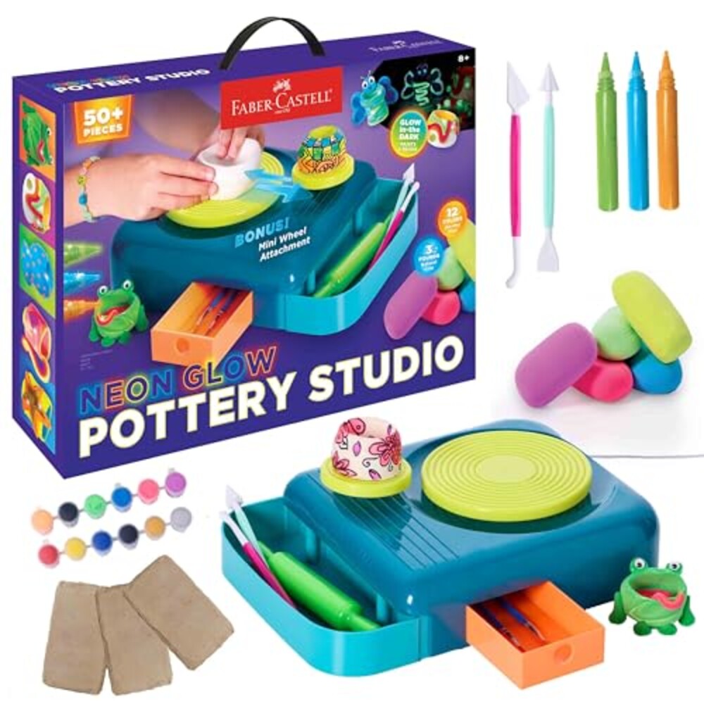 Faber-Castell Neon Glow Pottery Studio: