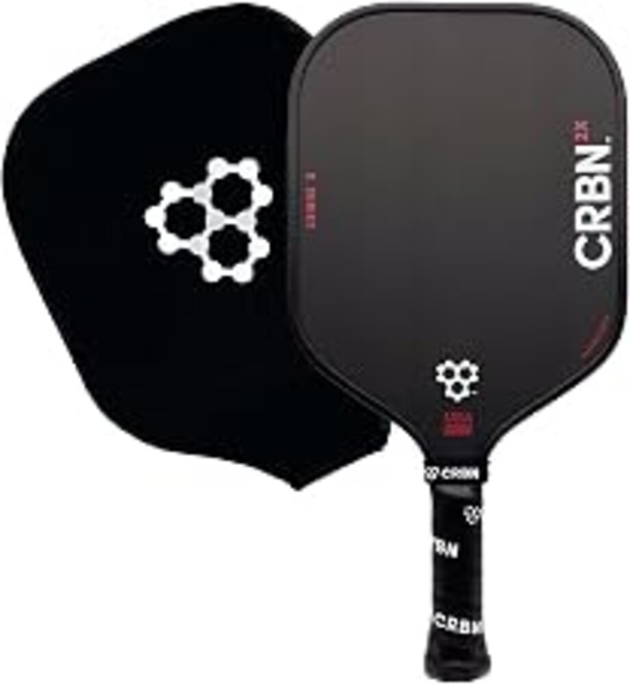 CRBN Pickleball - X Series Power Paddle | Carbon Fiber Pickleball Paddle with Foam Injected Edges for Expanded Sweet Spot