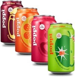 Poppi Prebiotic Soda, Fall for Flavor, 12 Oz, 12 Pack | Prebiotic Soda, Sparkling Water & Fruit Juice, 5g Sugar