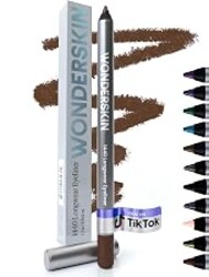 Wonderskin Eyeliner Pencil 1440 Longwear Eyeliner Waterproof & Smudge Proof | Waterproof deep brown eyeliner, smudge-proof formula glides on smoothly for precise, long-lasting definition.