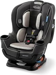 Graco Extend2Fit 2-in-1 Convertible Car Seat, Redmond | 2 Modes of Use: Extended Rear (up to 50lbs.) & Forward-Facing Harness; Adjustable Extension Panel, Grows with Your Child