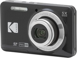 KODAK PIXPRO FZ55-BK 16MP CMOS Sensor Digital Camera 5X Optical Zoom 28mm Wide Angle 1080P Full HD Video 2.7" LCD Vlogging Ca
