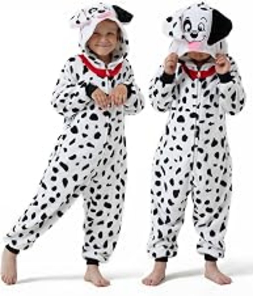 DILUFUN Kids Animal Onesie Halloween Funny Costume Cosplay Pajamas 3-14Y | Kids Animal Onesie,Halloween Funny Costume Cosplay Pajamas,Cozy Warm Flannel Sleepwear,Boys Girls Christmas Gift 3-14Y