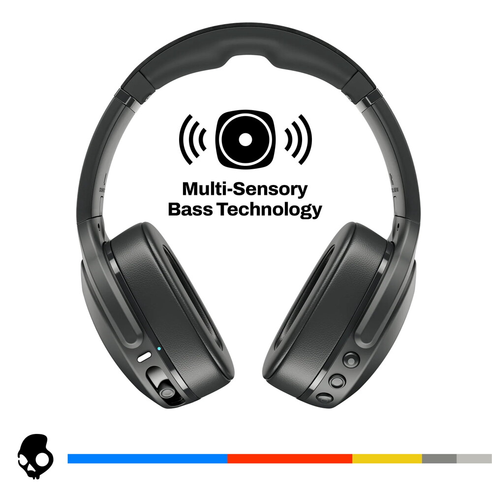 Skullcandy Crusher Evo XT Wireless over-Ear Headphones, Black