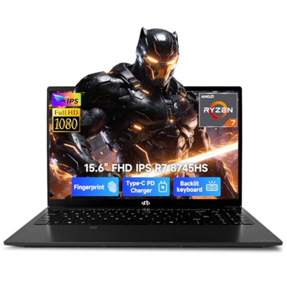 NIMO 15.6" FHD AI-Ready-Laptop, AMD R7-8