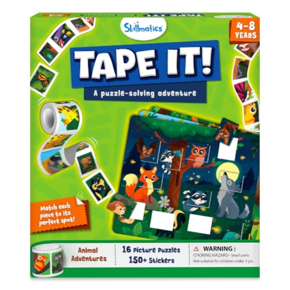 Skillmatics Puzzle Activity – Tape It An
