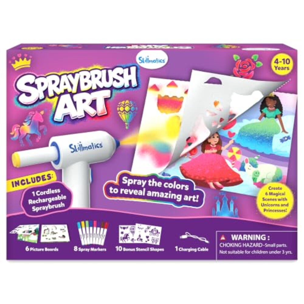 Skillmatics Spraybrush Art – Magical Rev