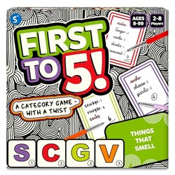 Skillmatics First to 5 – Board & Card Ca