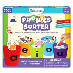 Skillmatics Phonics Sorter – Vowel Sorti