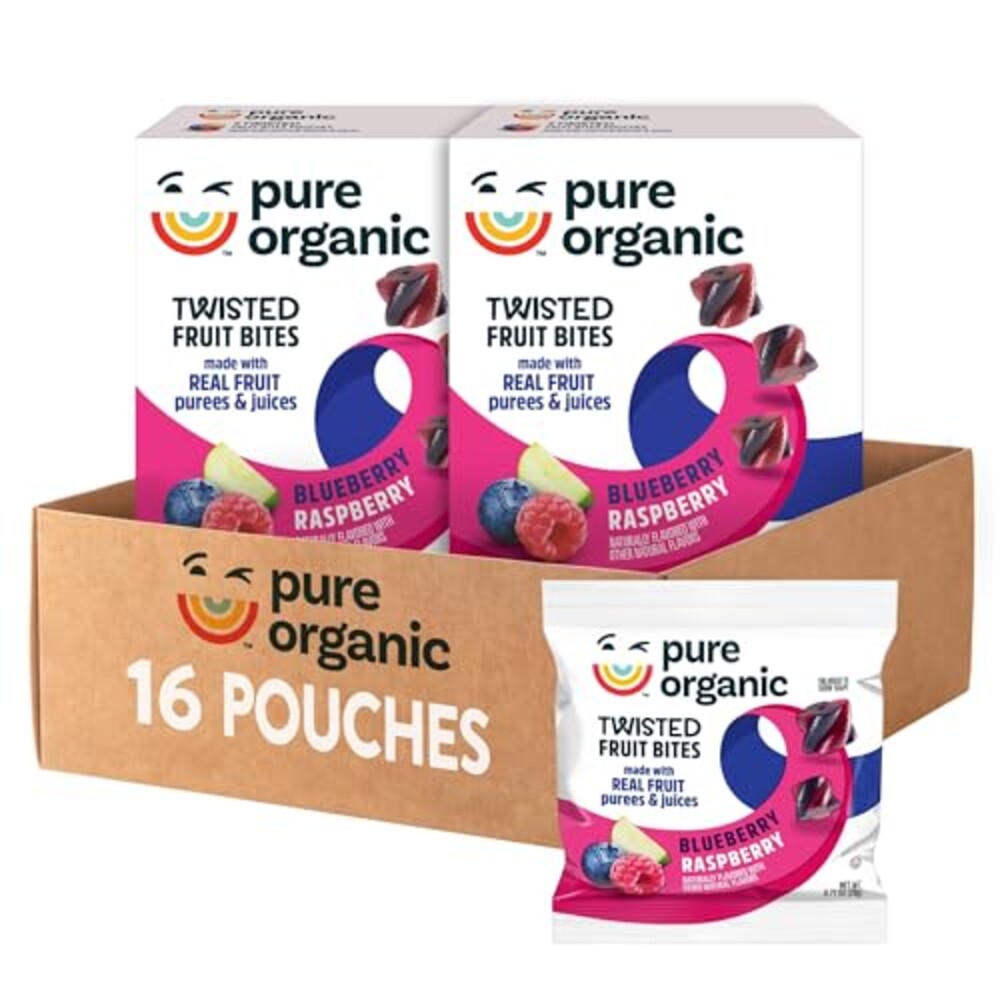 Pure Organic Twisted Fruit Bites, Kids S