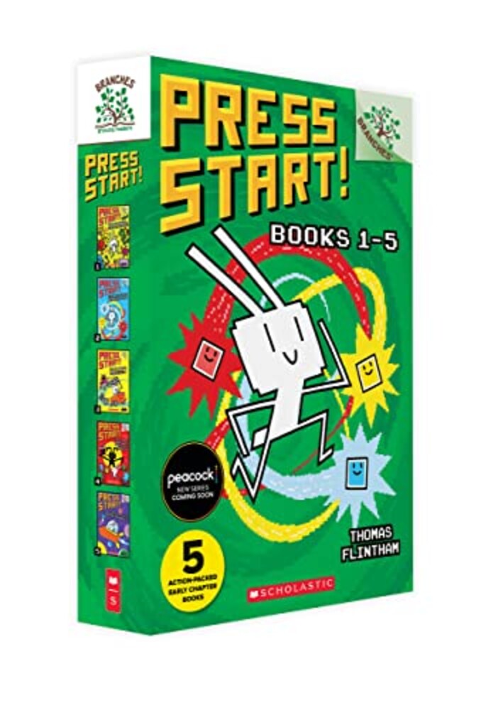 Press Start!, Books 1-5: A Branches Box