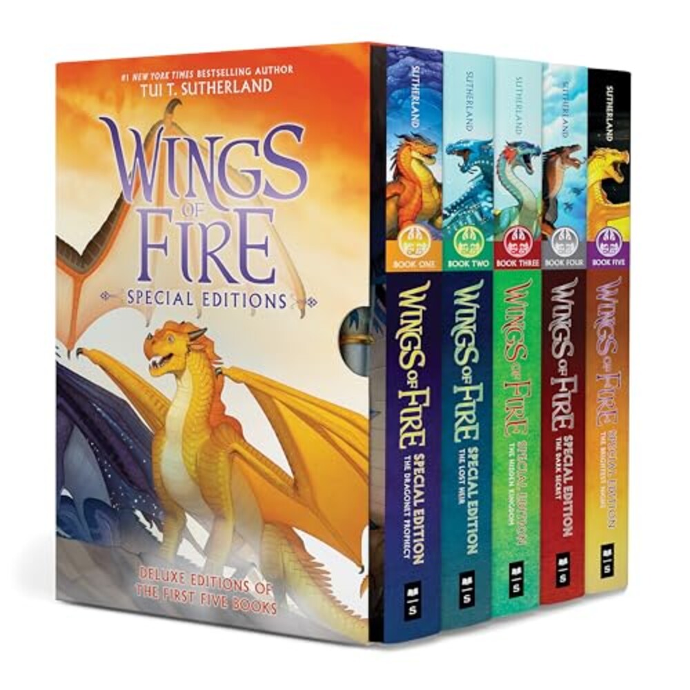 Wings of Fire #1-5 Special Edition Box S