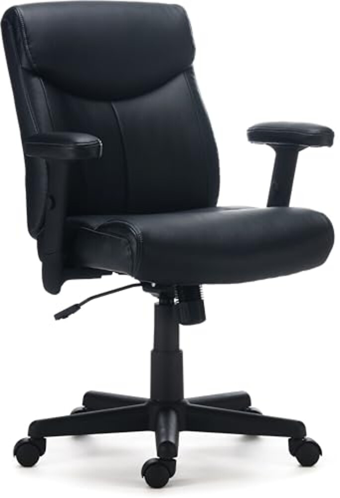 Staples Ergonomic Faux Leather Task Chai
