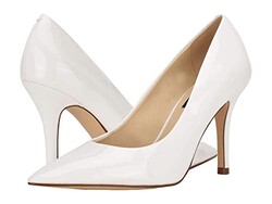 Nine West Women's Flax Pump, Natural Lea
