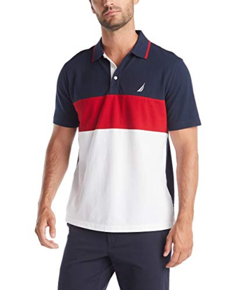 Nautica Men's Short Sleeve 100% Cotton P