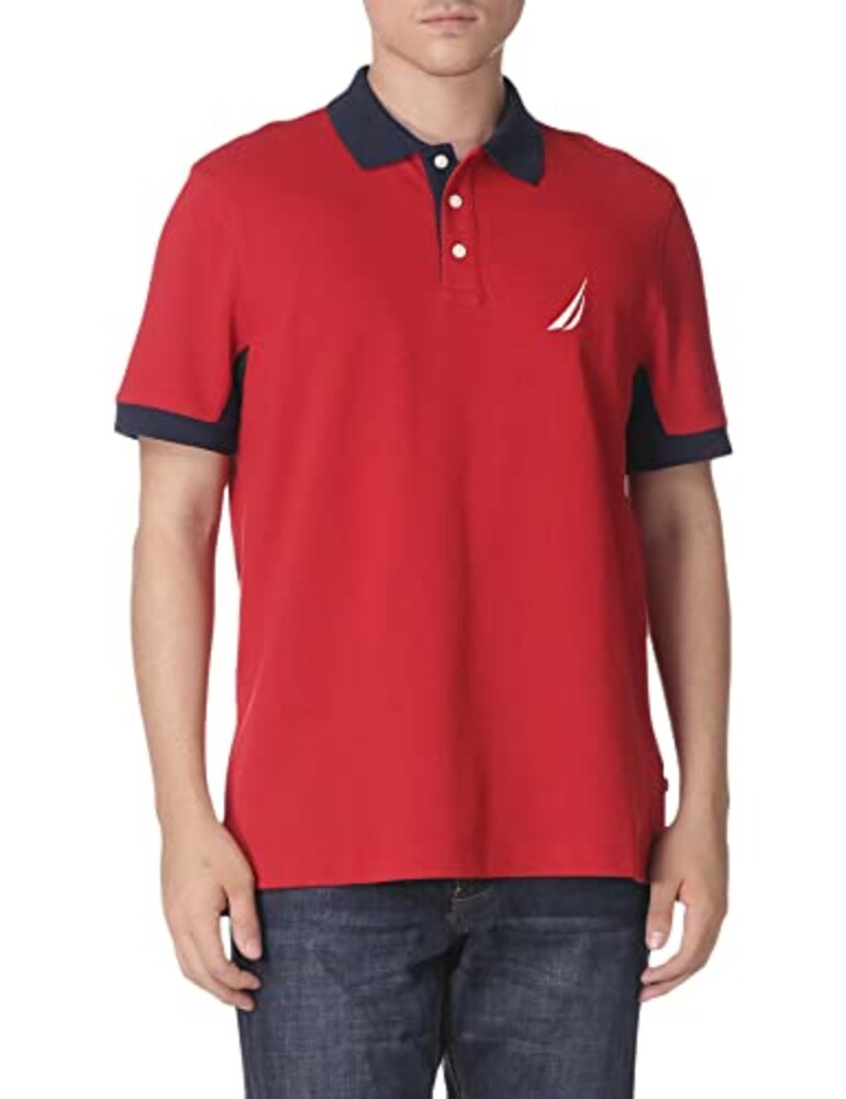Nautica Men's Classic Fit Short Sleeve P