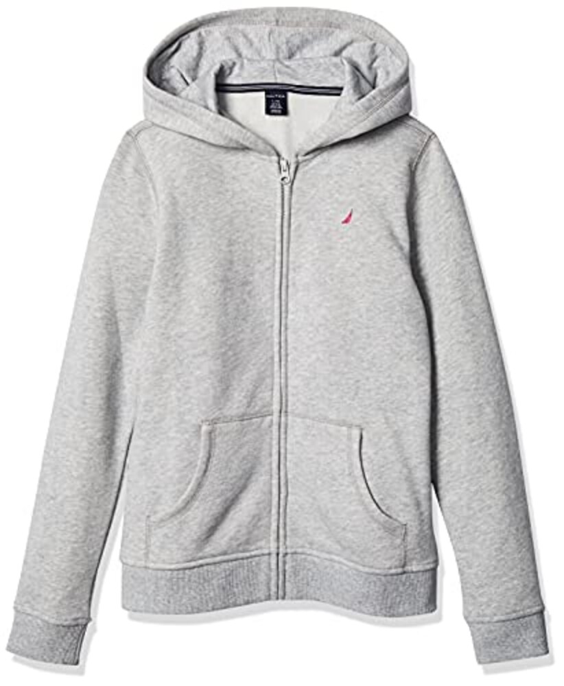 Nautica Girls' School Uniform Full-Zip F