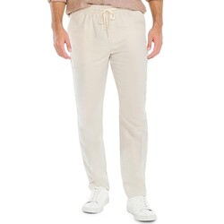 Nautica Classic Fit Linen Drawstring Pan