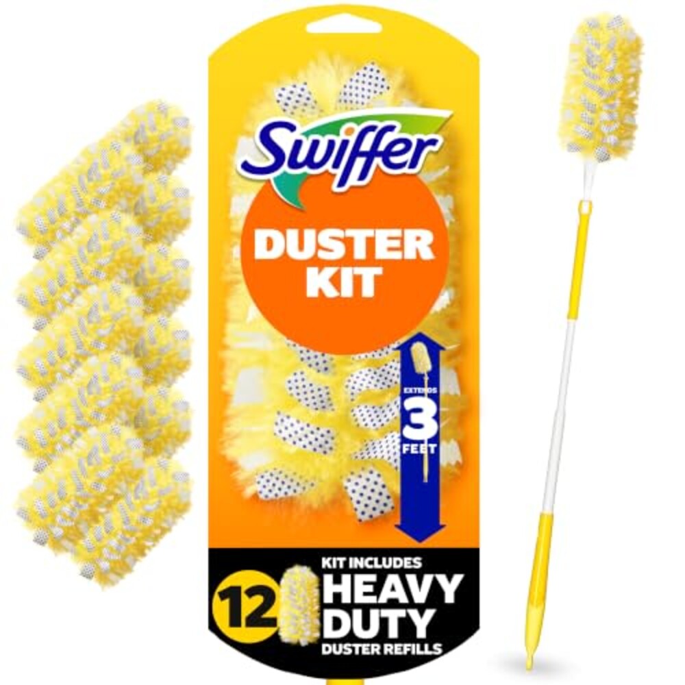 Swiffer Duster Kit with 3 ft Extendable