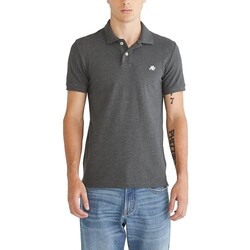 Aero A87 Solid Pique Polo, Charcoal Heat