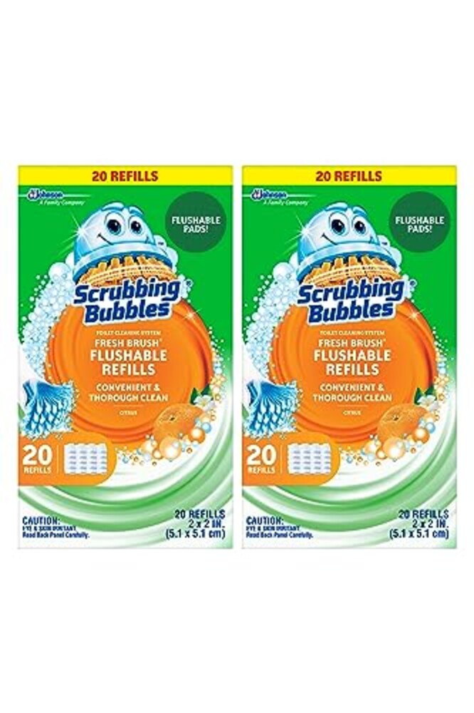 Scrubbing Bubbles Fresh Brush Flushable