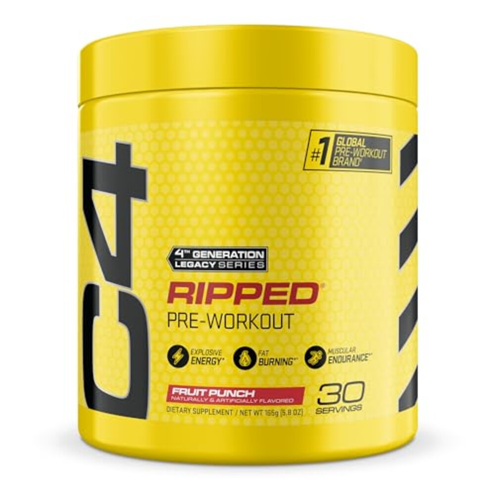 C4 Ripped Pre Workout for Men & Women, F