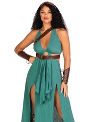 Leg Avenue Womens 4 PC Warrior Maiden Co