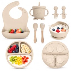 Catvegue Silicone Baby Feeding Utensils