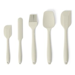 Amazon Basics Silicone Spatulas, 5-Piece