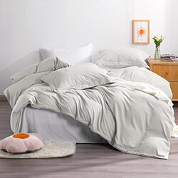 NTBAY Queen Microfiber Duvet Cover Set,