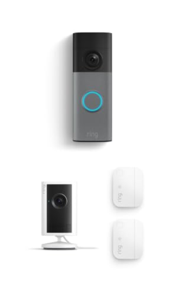 Ring See & Sense Security Pro Kit, Batte