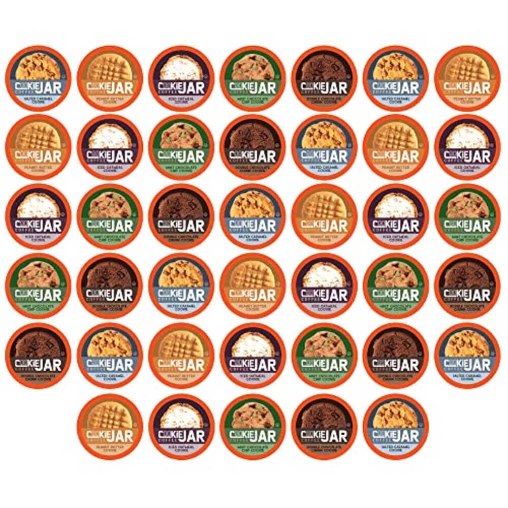 Cookie Jar Assorted Flavored Coffee Pods