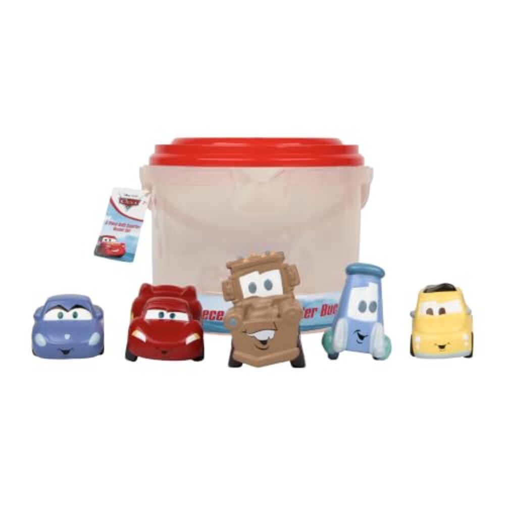 Disney Cars- 5 Piece Jumbo Squirter Buck