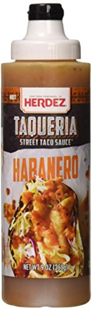 HERDEZ TAQUERIA STREET SAUCE, Habanero,