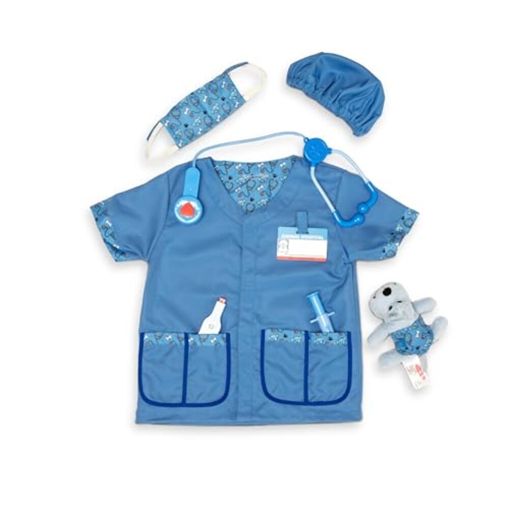 Melissa & Doug Veterinarian Costume 9-Pi
