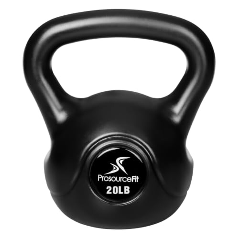 ProsourceFit Vinyl Plastic Kettlebell, 2