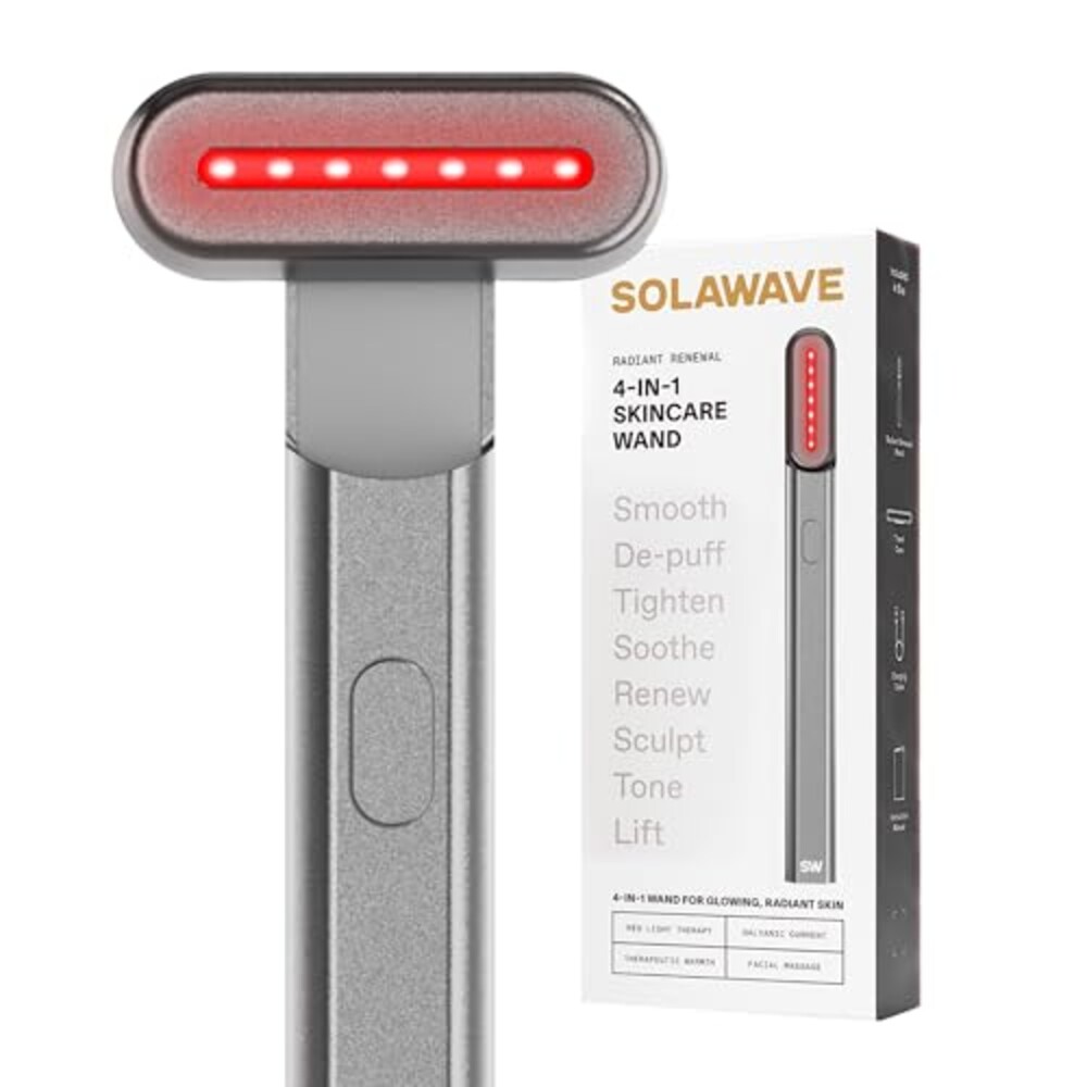 Solawave 4-in-1 Red Light Therapy Wand f