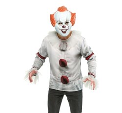IT Movie: Pennywise Costume Top for Adul