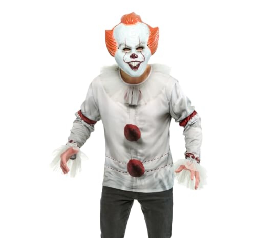 IT Movie: Pennywise Costume Top for Adul