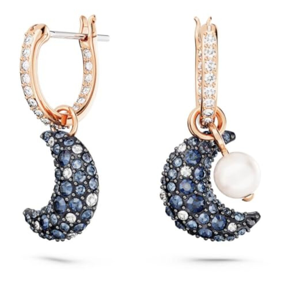Swarovski Sublima drop earrings, Asymmet