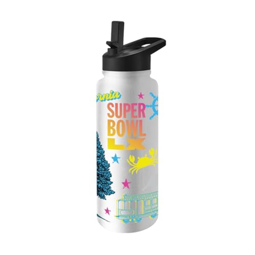 FANMATS Super Bowl 60 34 oz Quencher Wat