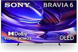 Sony 77 Inch BRAVIA 6 OLED 4K HDR Smart Google TV with Gemini (K-77A60) | Dolby Vision/Atmos, OLED Contrast, Triluminos Pro, Wide Viewing Angle, 4xHDMI 2.1, Google Cast, Free 4K movie credits