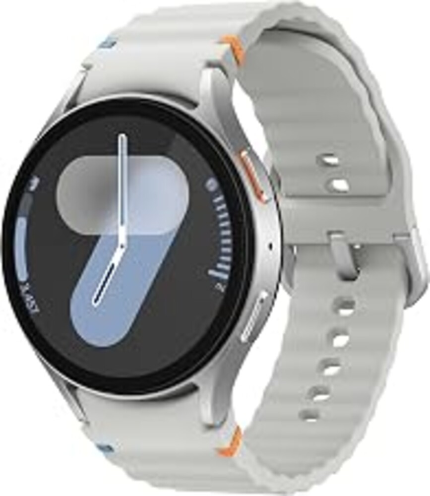 Samsung Galaxy Watch 7 44mm Bluetooth AI Smartwatch w/Energy Score, Wellness Tips, Heart Rate Tracking, Sleep Monitor, Fitness Tracker, 2024, Silver [US Version, 1Yr Manufacturer Warranty]