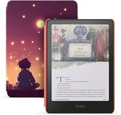 Amazon Kindle Colorsoft Kids 16 GB (2024 model) – Lightweight, compact, and designed for reading—no apps, videos, or games. – with cover, Starlight Reading